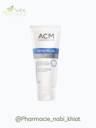 Acm Sensitélial Soin Émollient 200 Ml
